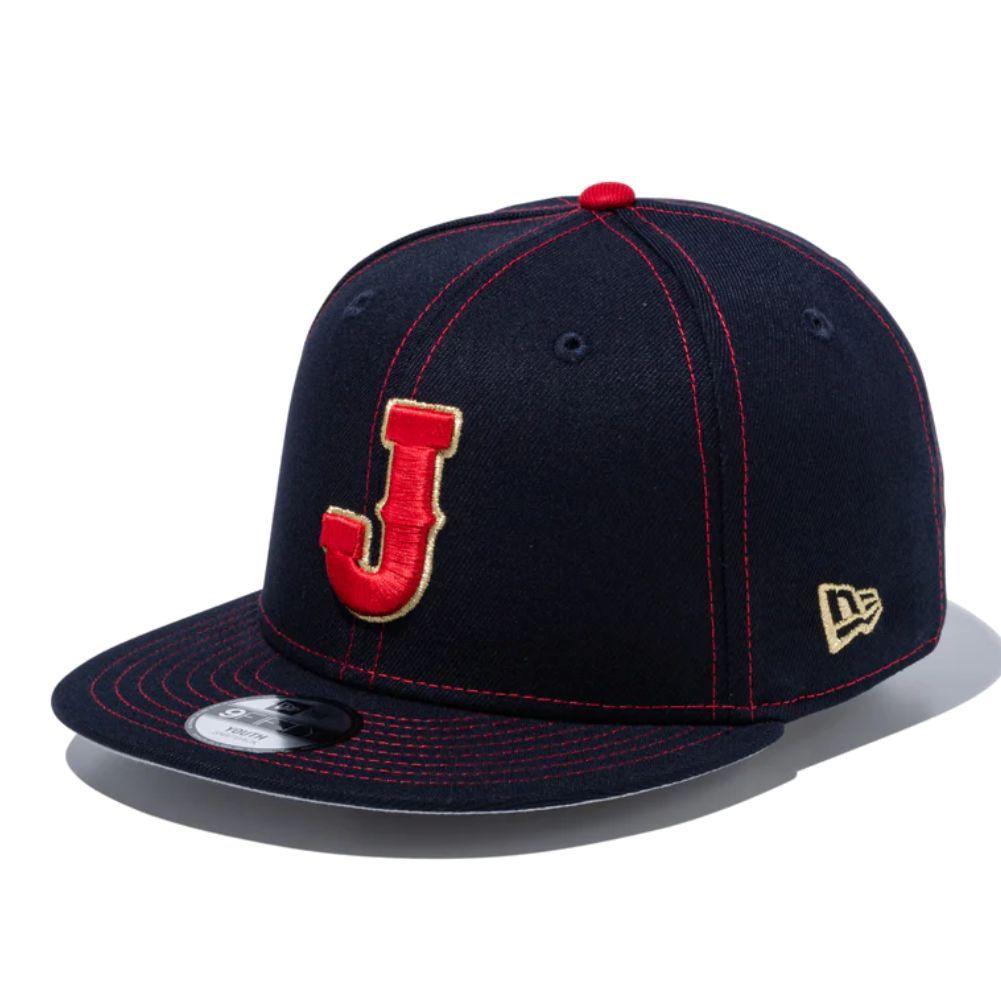 Used New Era Kids Youth 9FIFTY WBC 2026 World Baseball Classic Samurai Japan Navy Scarlet Kids OSFM (52-55.8cm) 1 piece New Era 950 2026 World