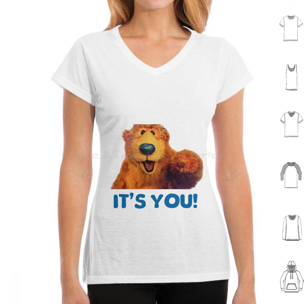 

Bear In The Big Blue HouseIts You T Shirt Cotton Men Women DIY Print Bear In The Big Blue House The Bear Tv Show Bear In Bbh 4XL