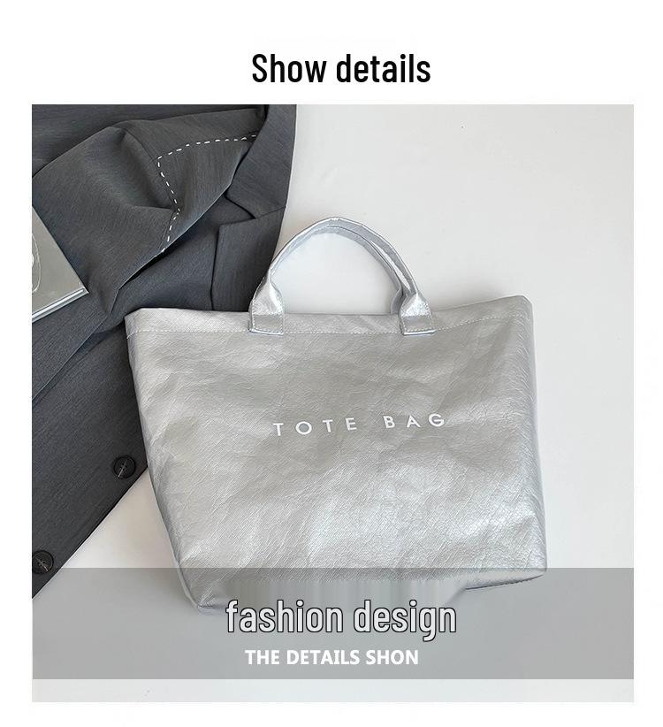 Versatile Large-Capacity Tote Bag - Trendy, Minimalist Style Women's Handbag for Everyday Use