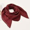 80*80Cm Muslim Square Scarf For Women Solid Hijab With Rhinestones Glitter Shimmer Cotton Headscarf Wrap Islamic Headband Turban