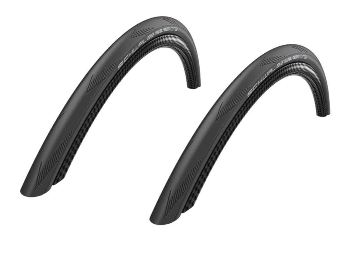 

Набор из 2 SCHWALBE ONE ADDIX Schwalbe One Clincher 700c (700×28с, Черный) [Элемент] чёрный
