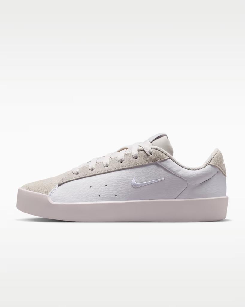 IM7529-100 Nike Court Heritage "White/Pure Platinum" (Women's)