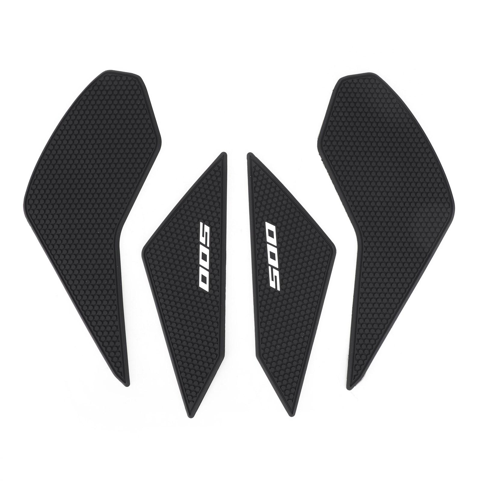 

4X Side Tankpad Fuel Tank Protector Fit For Honda Cbr500R Cb500R Cb500F 19-21