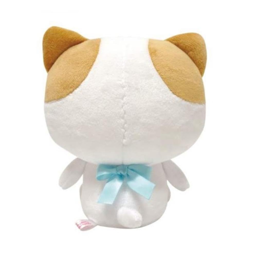 K Company Sanrio-personages (Kattenserie) Zittend Pluche Speelgoed, Pluizig Marshmallow-achtig Katje, SAK-ON-MN, H162 x B120 x D100mm