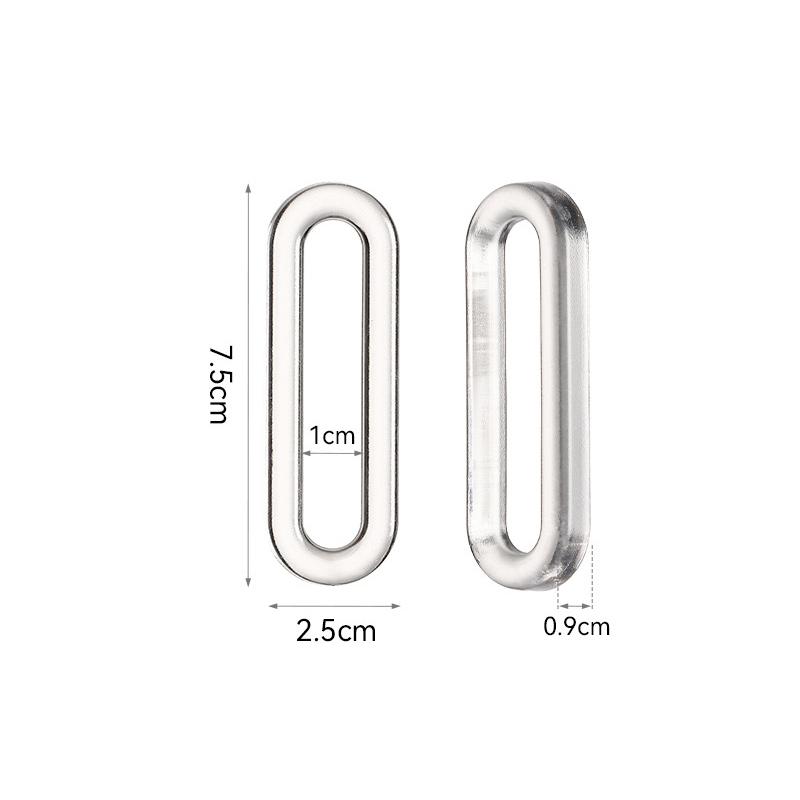 

4PCS Transparent Plastic Soft PU Door Handle Kitchen Cabinet Glass Sliding Door Drawer Handle Self-Adhesive Sliding Door Handle