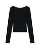 IUGAMAKARAS Button Fitted Top (Black)
