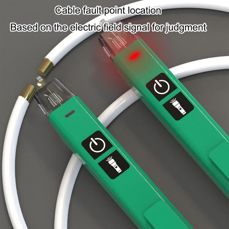 Intelligent Voltage Detection Pen Not Contact Designs Tester for Electrical Wiring Diagnostics & Cable Fault Location