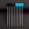 10pcs 7cm 0.5mm Ink  refill Metal Roller Ballpoint Pen Refill Medium Nib Blue Black Color Ink Ball Pens Refill for School Office Writing Stationery