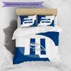 Sheffield Wednesday Football Printed 3 Pieces Bedding Set, Comfortable Skin Friendly Bedroom Duvet Cover Set