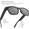 Smart Glasses Wireless Bluetooth Sunglasses Open Ear Music&Hands-Free Calling,for Men&Women,Polarized Lenses