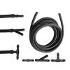 Automotive Windshield Washer Hose Kit with Connector Car Windshield Cleaning Designed for Optimal Sprays Performances