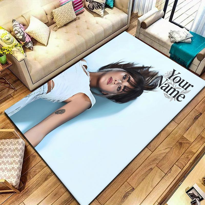 Aitana Custom Name Carpet Rug For Living Room Bedroom Home Sofa Decoration,Kids Play Non-slip Floor Mat