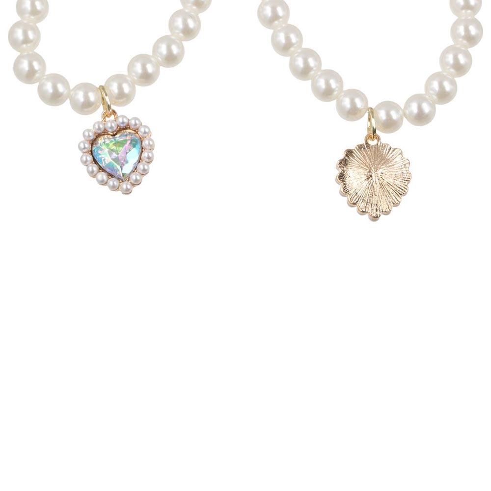 Adjustable Pet Pearl Necklace Accessories for Cats Gotas Animals Fashion Rhinestones Sphynx Cat Collar Kitten Dog Collier Chat