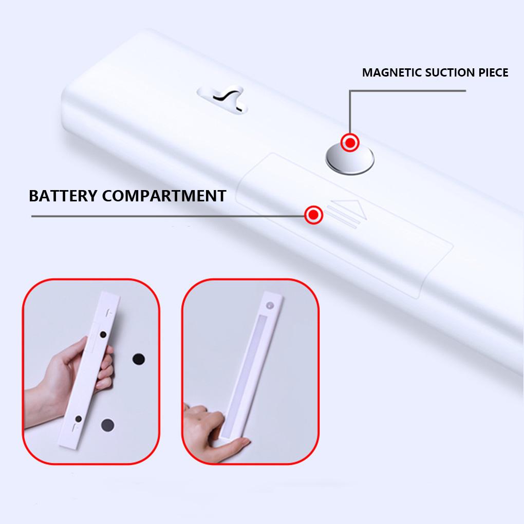 Creatively Sensor Light Soft Lamp Magnetic Wireless Long Strip Battery Kitchen Decorative Easy to install Brightness