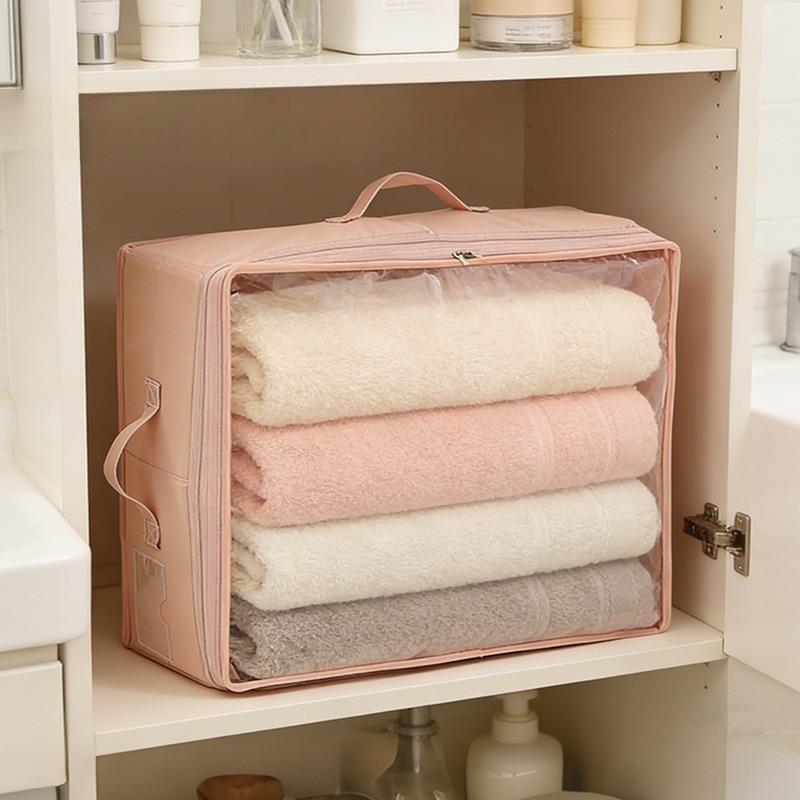 1pcs Under Bed Storage Box Foldable Underbed Organizer Bag for Clothes Quilts Blankets Home Space-Saving Storage Container