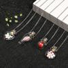 Keepsake Steel Chain Make Wishes Essential Oil Pendant Glaze Vial  Perfume Jewellery Memorial Jewelry