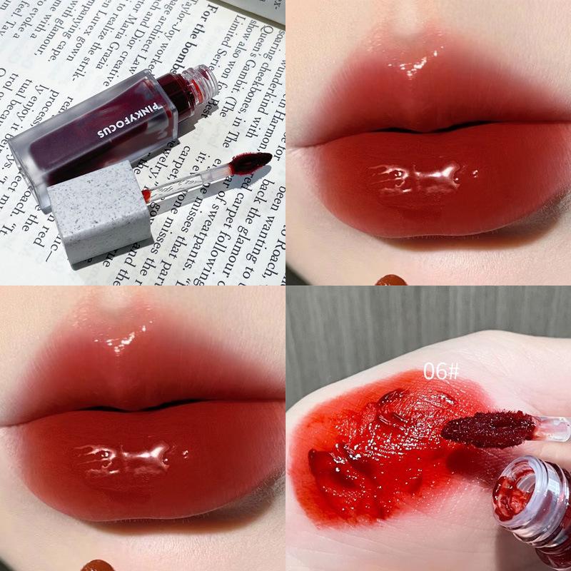 

Блеск PinkyFocus: Увлажняющий тинт для губ для пухлого, стеклянного финиша и стойкого цвета 6g