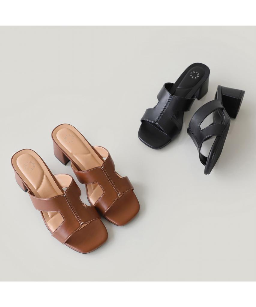 Mule Elcanto Intense pour Femme à Découpe Latérale Talon Moyen 5cm Lcww03I626