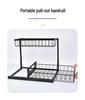 Multifunctional Cross-Border Spice Rack: Pull-Out Desktop Organizer for Kitchen Storage