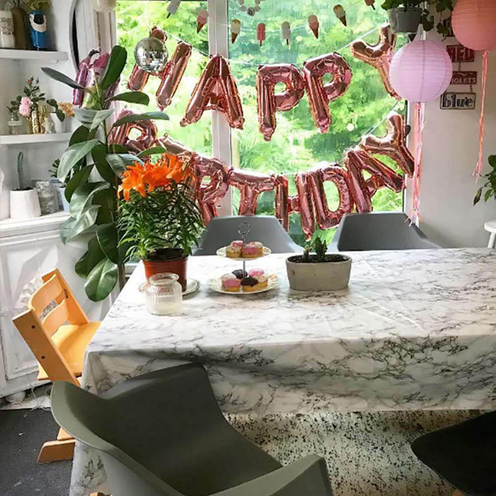 16 Inch Baby Happy Birthday Letters Ballons Aluminum Foil Air Balloon Party Decorations Kids Birthday Balloons