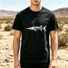 Funny Bone Fish Skeleton Graphic T Shirt Unisex Cotton Short Sleeve Tee Vintage FisherUnisex Streetwear Casual Summer Gift