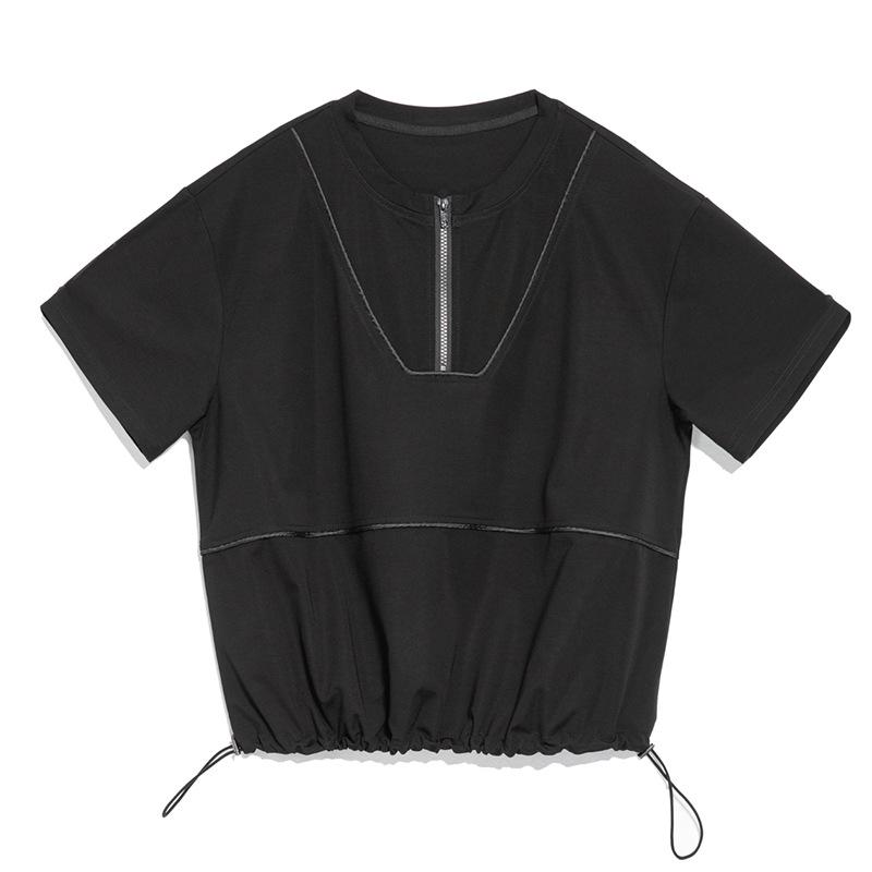 Kurzarm Plus Size Baumwolle Vintage Casual Loose Tops Damen Sommer T-Shirt