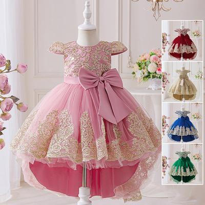 New Flower Girl Princess Wedding Dress for Children