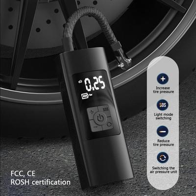 150PSI Portable Electric Air Pump Tire Inflator Air Compressor Digital Car Tyre Pump For Bicycle Motorcycle LXY