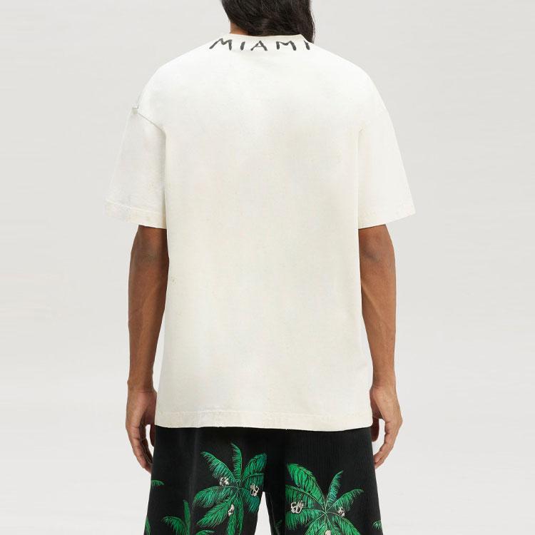 Palm Angels Seasonal Logo Vint Tee PMAA072S23JER0070110