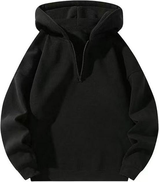 American Casual Loose Fit Zip-Up Hoodie: Spring/Autumn Streetwear Sweatshirt