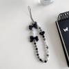 Elegant Handmade Beaded Keychain Pendant Mobile Phone Chain Strap Fashion Cellphone Rope Women Telephone Lanyard Jewelry