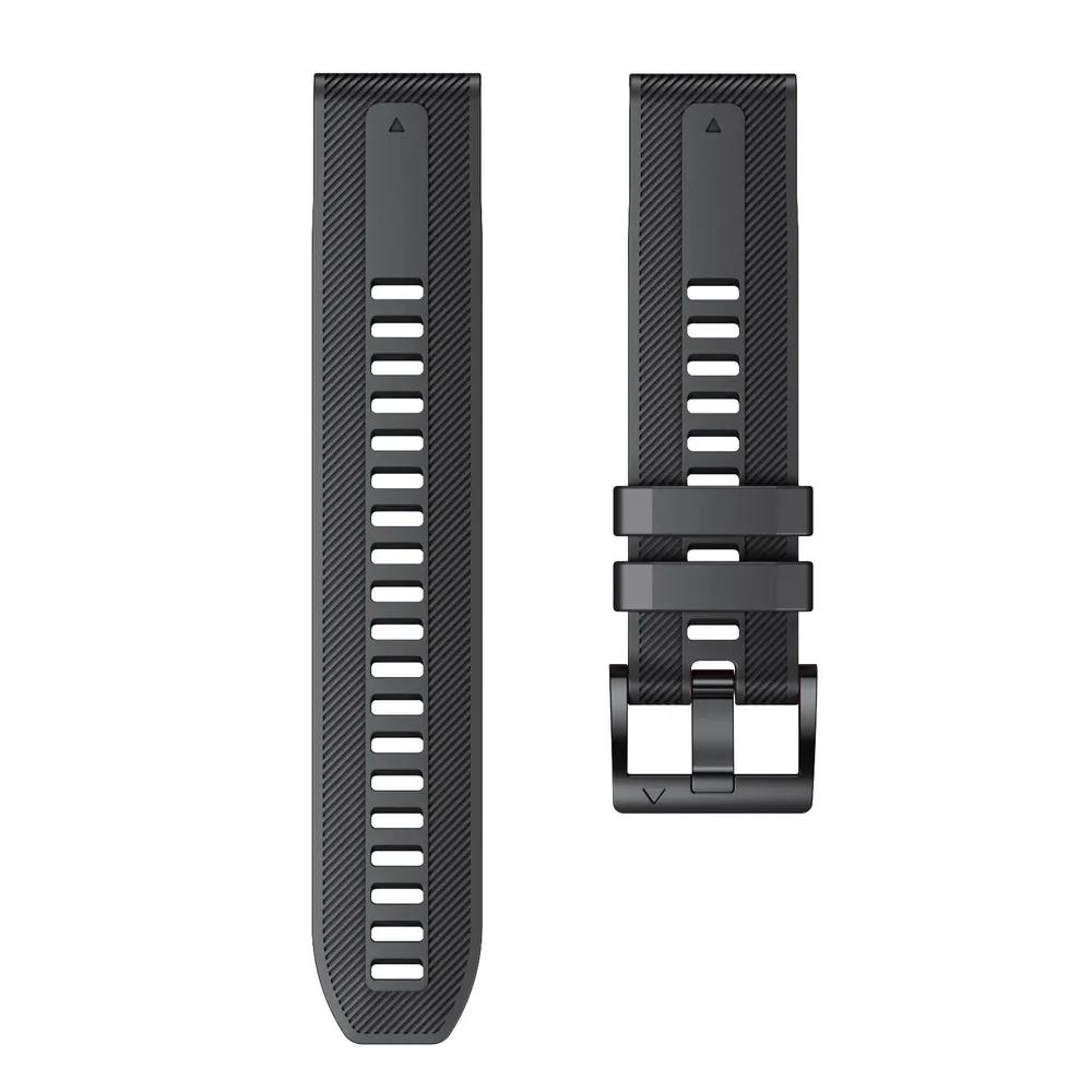 

QuickFit 22mm Watch Band For Garmin MARQ Gen 2/Epix Silicone Strap For Garmin Approach S70 47mm/Forerunner 965 955 Bracelet QuickFit 22mm
