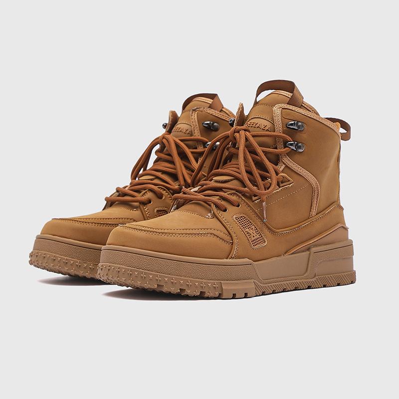 

Высокие кеды, новый уличный дизайн, повседневная спортивная нишевая обувь для скейтборда, модный бренд, высококачественная трендовая обувь на платформе 44-Male code