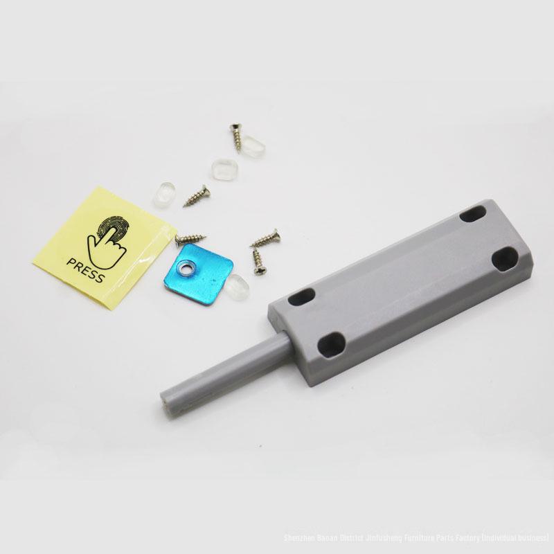 Aluminum Alloy Magnetic Touch Self-Rebounder for Handle-Free Cabinet Doors