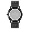 Authentic COACH Elliott Men's Watch 14602720, 41mm, Black IP Black Sunray Dial, Mesh Dial