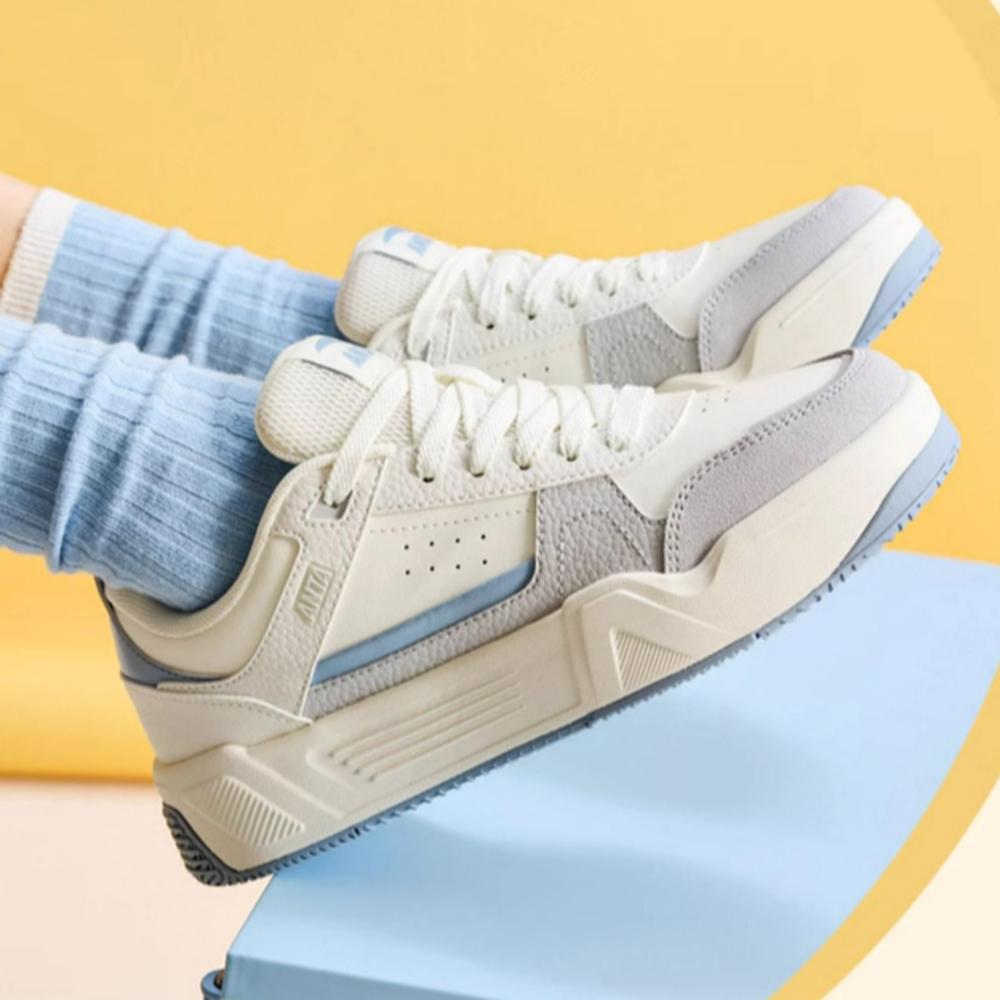 ANTA Casual Skate Shoes White Blue Men 922518006-2