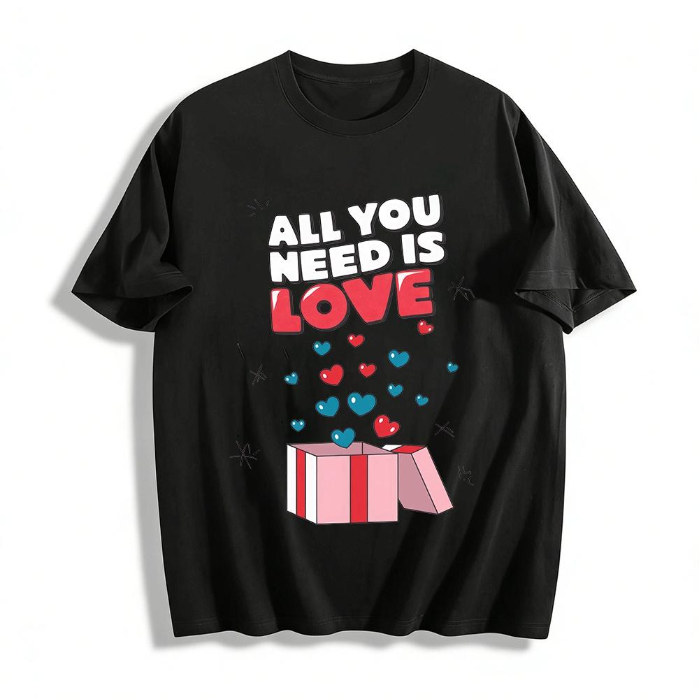 All You Need Is LoveT Pure cotton T-shirt XXS