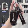 Zinc Alloy Car Key Case Cover Holder Shell Protector For Peugeot 2008 3008 4008 5008 308 408 508 Keychain Auto Styling Accessory