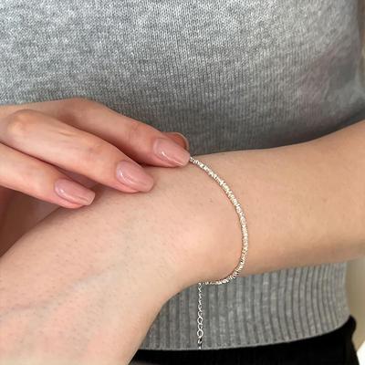 Damen Armband 925 Silber Zinklegierung Modern