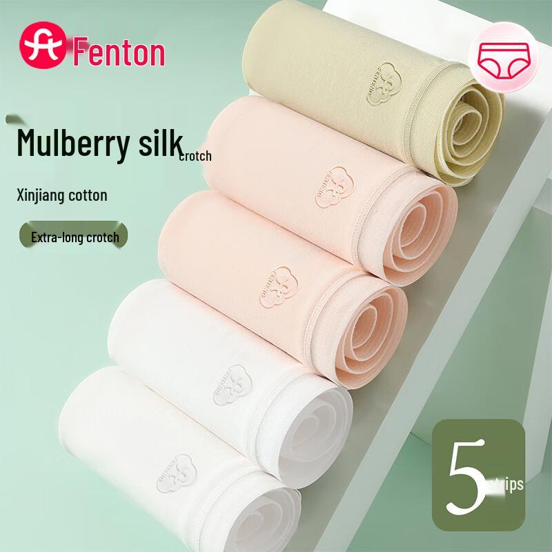 Fenteng Women s 50S Super Soft Cotton Underwear 5-Pack L