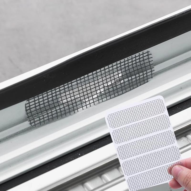Self Adhesive Window Screen Repair Window Mosquito Net Repair Tape Patch Anti-Insect Mosquito Mesh Broken Holes Repair stick