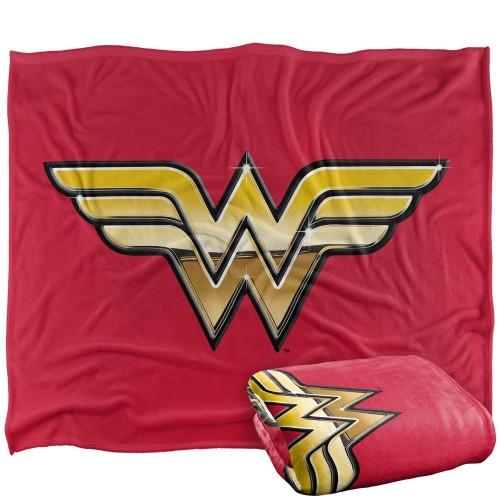 Wonder Woman Metal Logo Blanket