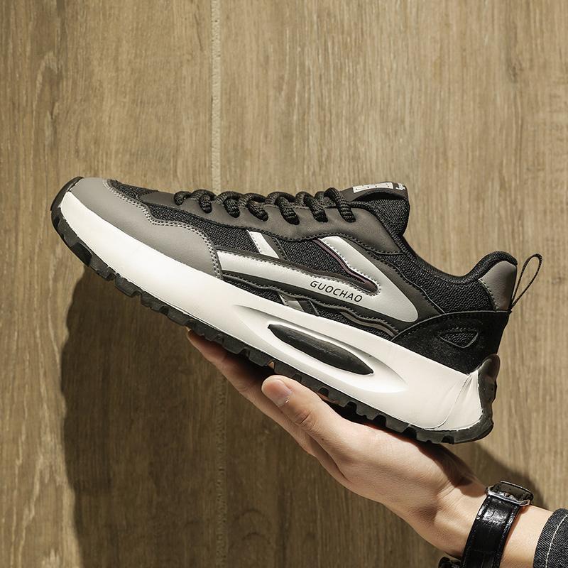 მამაკაცის მოდა შემთხვევითი დაბალი ტოპი სკეიტბორდის ფეხსაცმელი ბიჭების კომფორტული სპორტული ფეხსაცმელი მამრობითი სქესის სტუდენტები ტრენდული რბილი ძირი კლასიკური სუნთქვითი სპორტული დარბაზი არ მოცურების