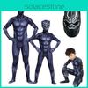 Premium Quality Black Panther Superhero Cosplay Jumpsuit For Adults And Kids