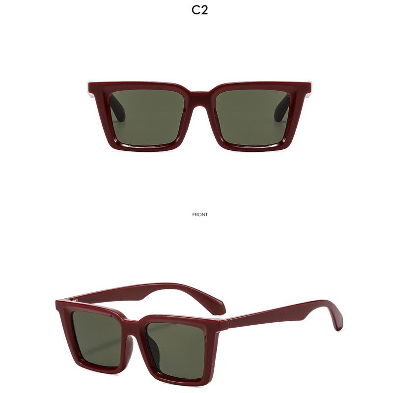 Women's sunglasses men's retro square sunglasses