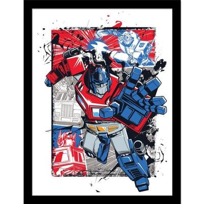 Optimus Prime Framed Poster