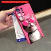 2DFlat Samsung phone case Pink Sunglasses Cat Brat Phone Case Applicable to Galaxy S22 S23 S24 S25ULTRA S26 A12 A13 A14 A15 A16