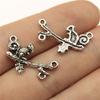 20pcs Animal Squirrel Charms Tibetan Bronze Silver Color Pendants Antique Jewelry Making DIY Handmade Craft