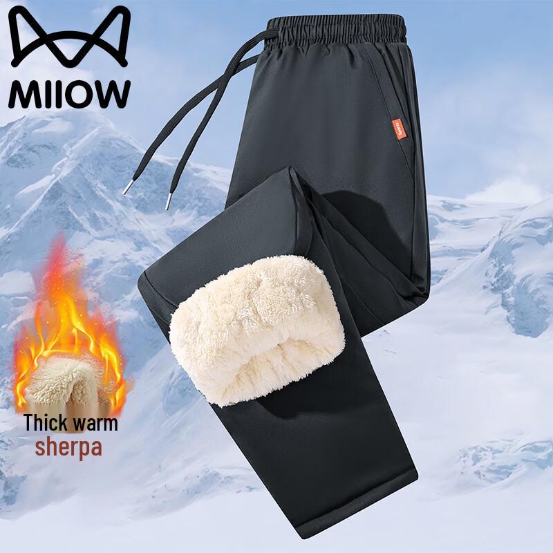 Men's Fleece-Lined Thermal Casual Pants