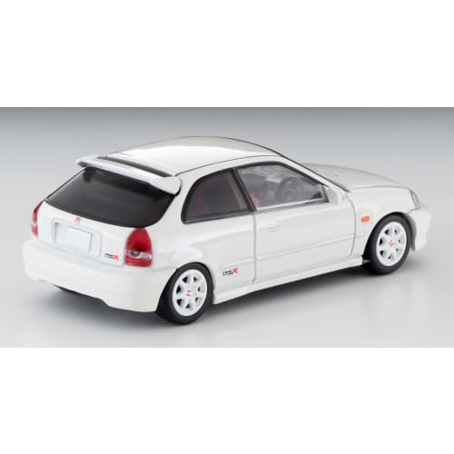Tomytec Tomica Limited Vintage Neo 1/64 Scale LV-N165c Honda Civic Type R 1999 White (Manufacturer's First Order Limited Edition) Finished Product